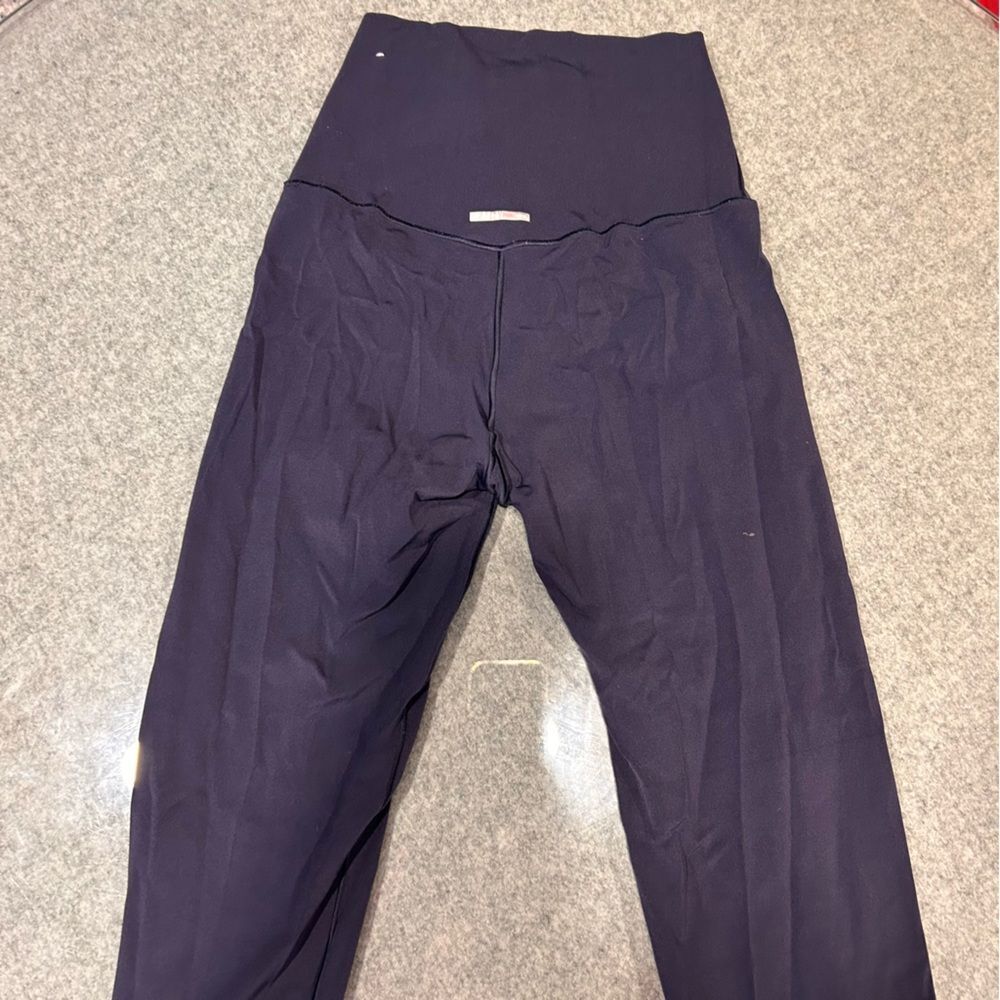 Aerie Leggings Womans High Wasited Chill Play Move Navy Blue size XS